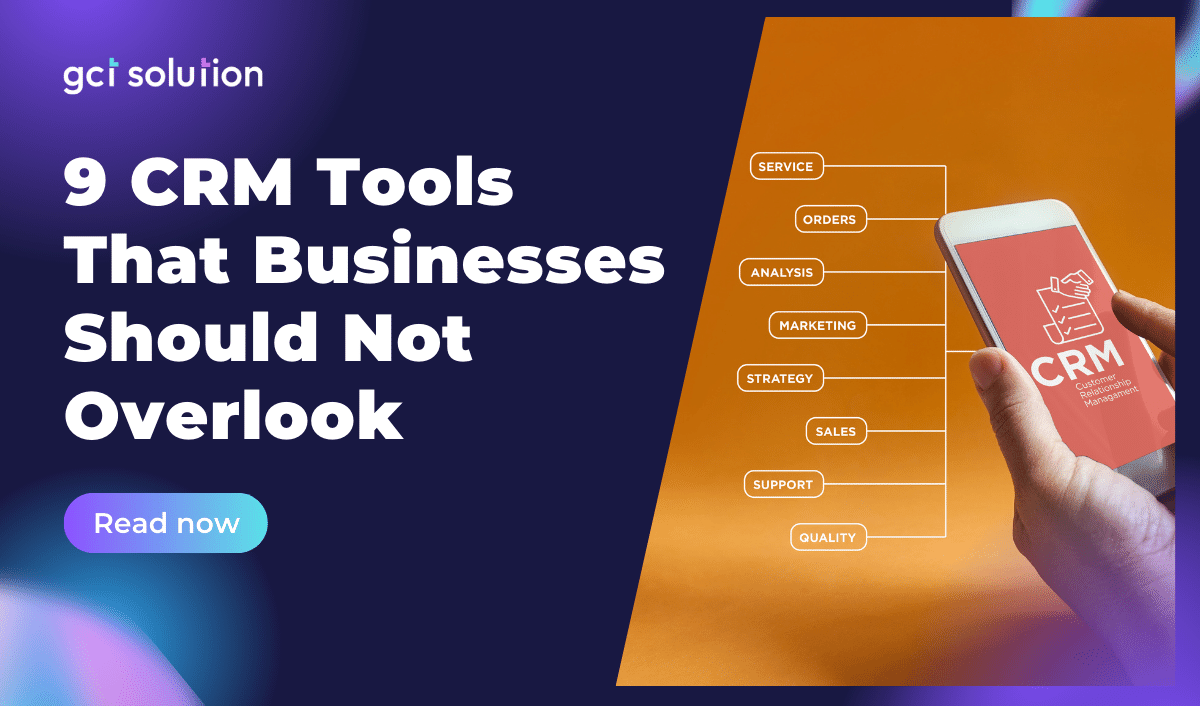 gct solution customer relationship management tools