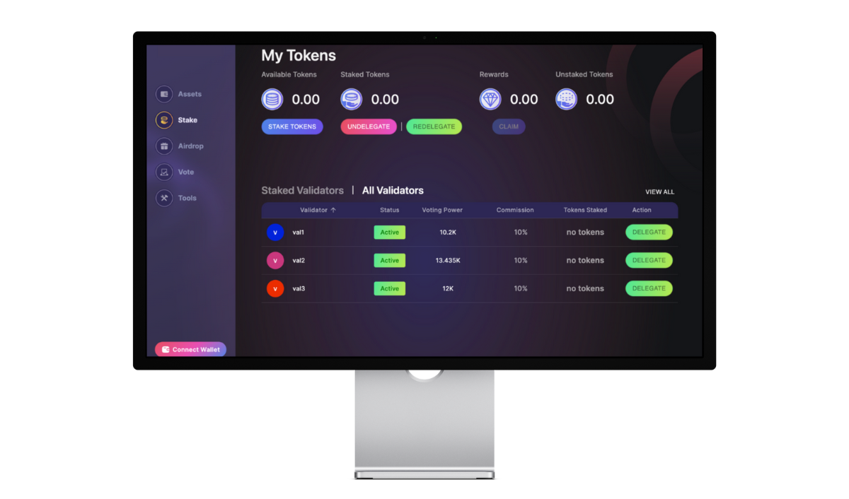 gct-solution-staking-wallet